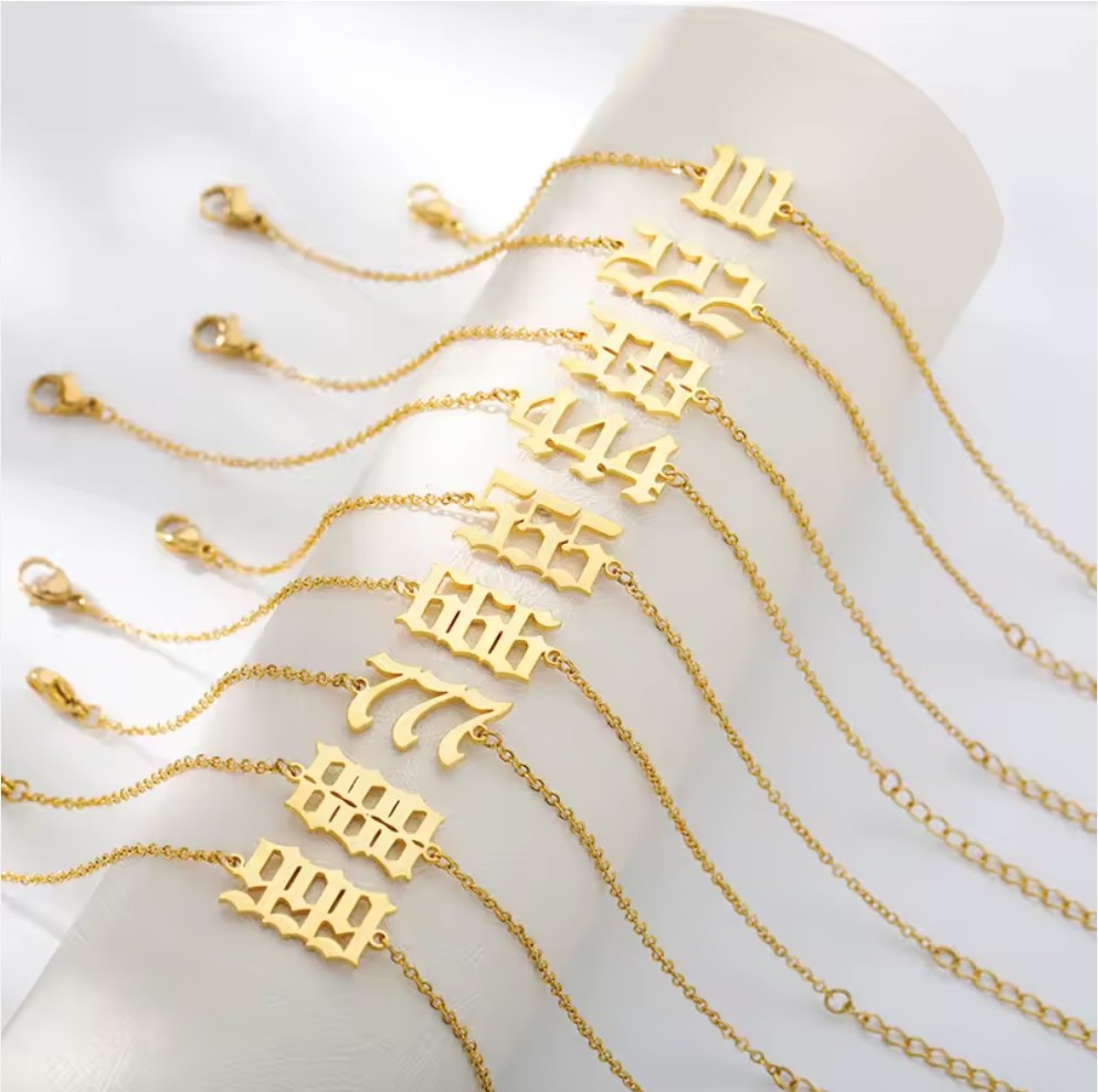 Angel Number 999 Anklet