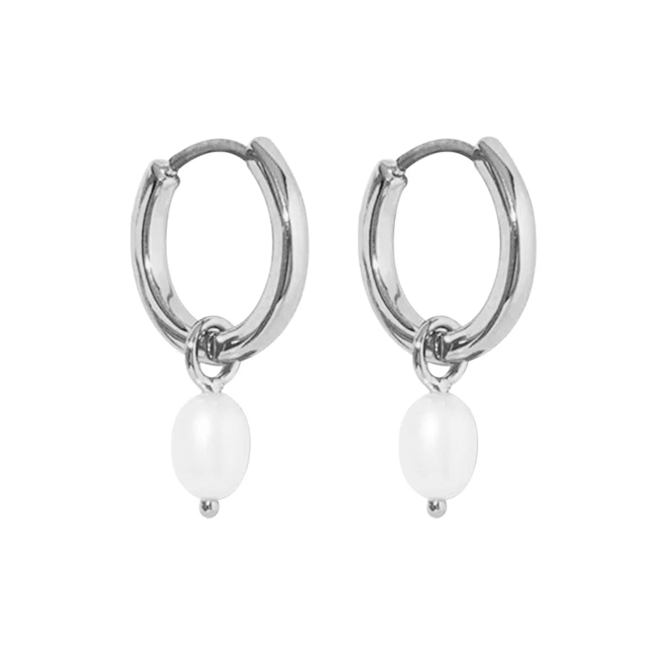 Pearla Hoop Earrings