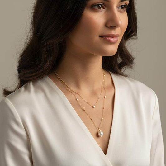 Freshwater Pearl Layered Necklace