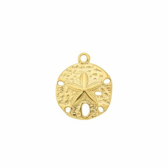 Gold Sand Dollar Connector