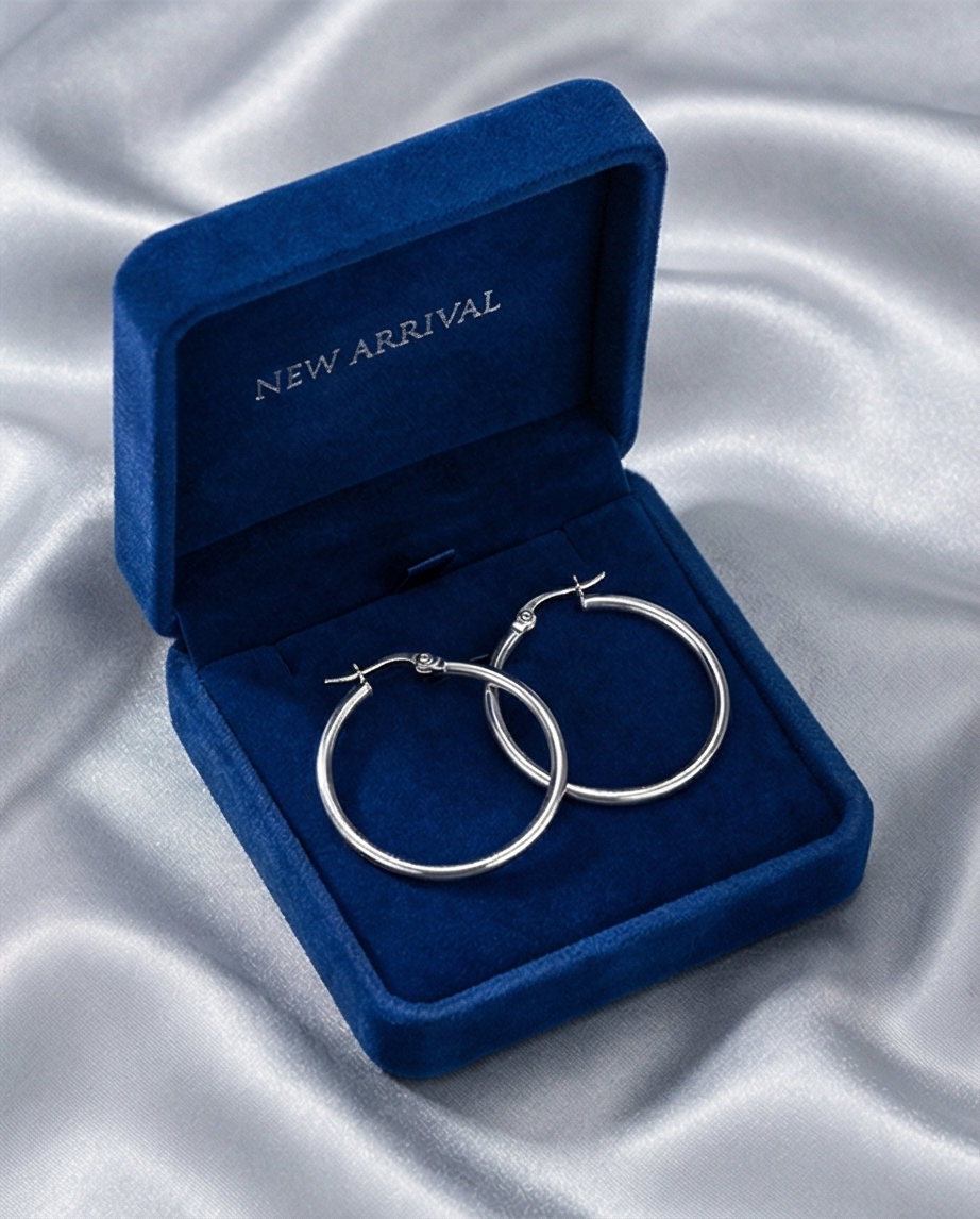 Nereus 45mm Hoop Earrings