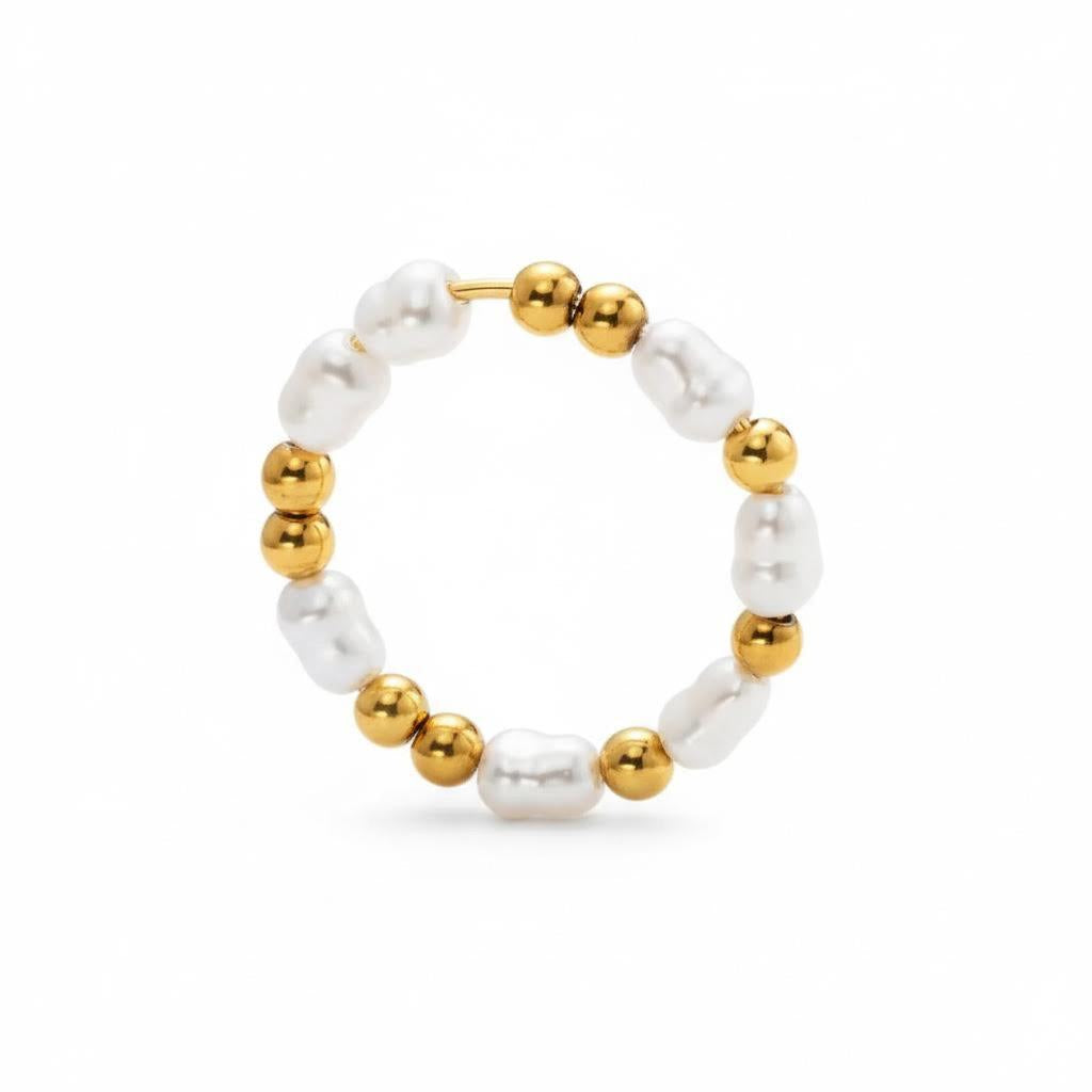 Pearl Cluster Ring