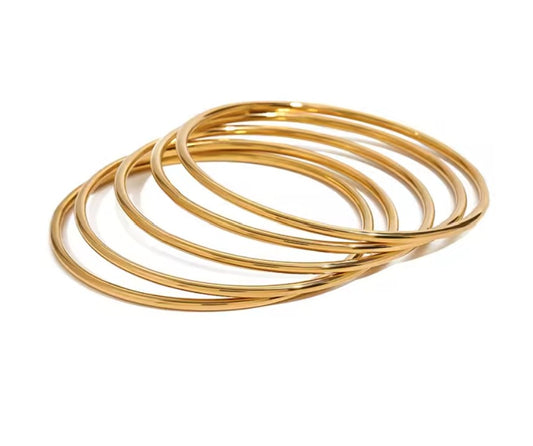 5 Piece Solid Gold Bracelet