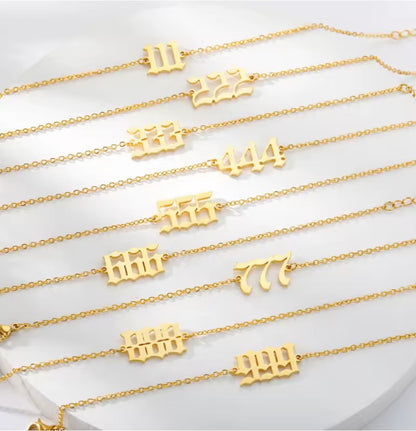 Angel Number 888 Anklet