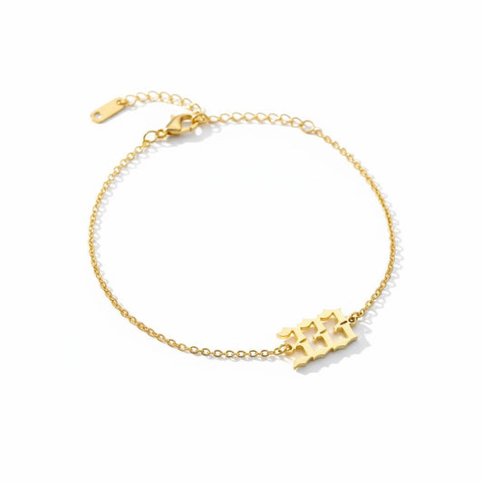 Angel Number 333 Anklet