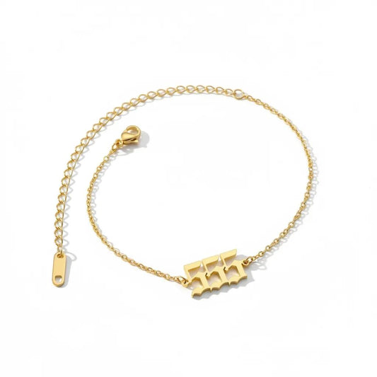 Angel Number 555 Anklet