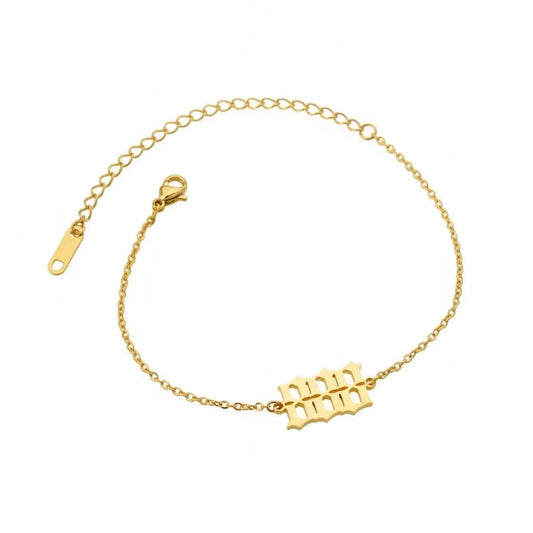 Angel Number 888 Anklet