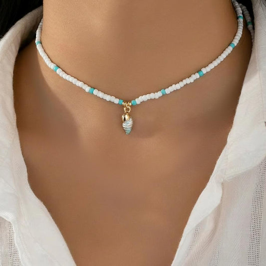 Boho Conch Shell Necklace