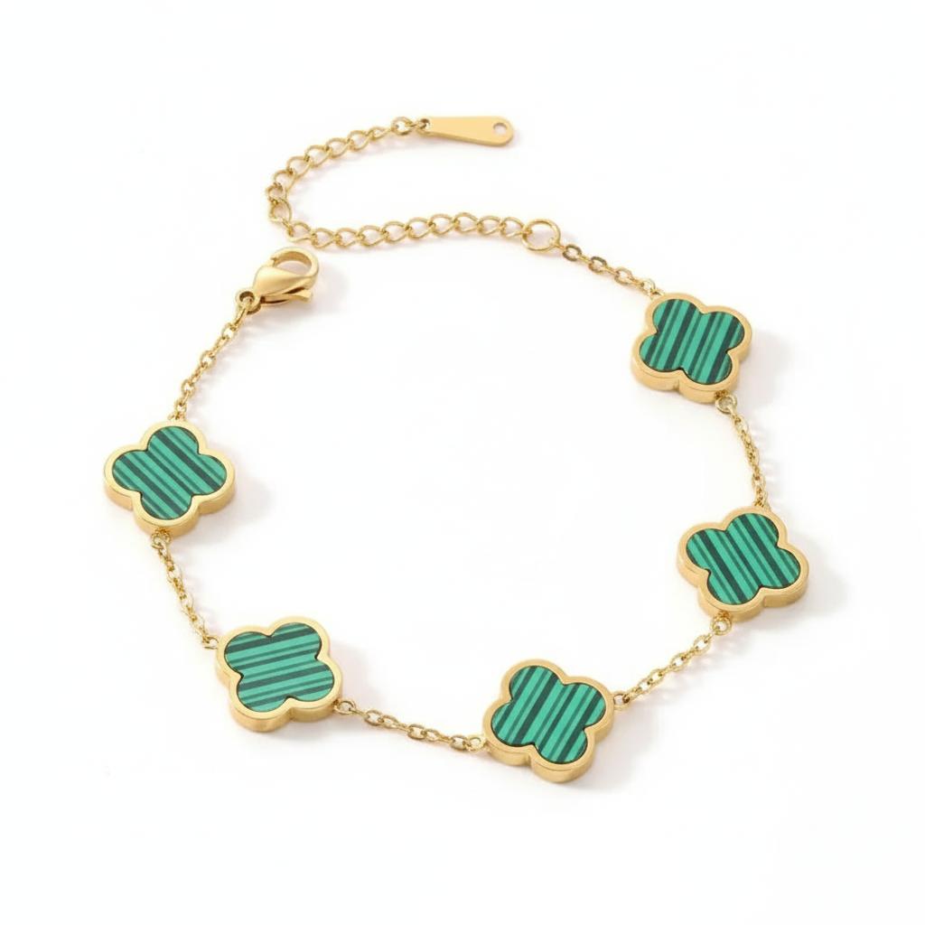 Clover Bracelet Black