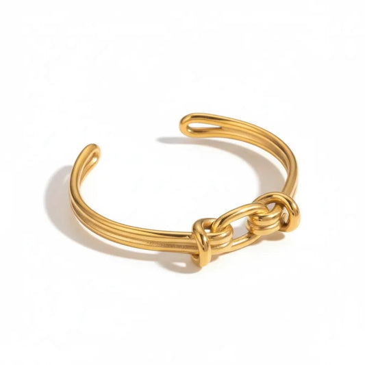 Double Knot Cuff Bracelet