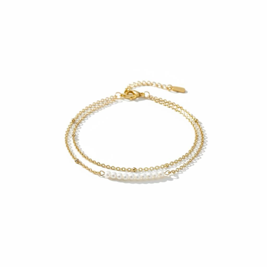 Satellite Pearl Bracelet