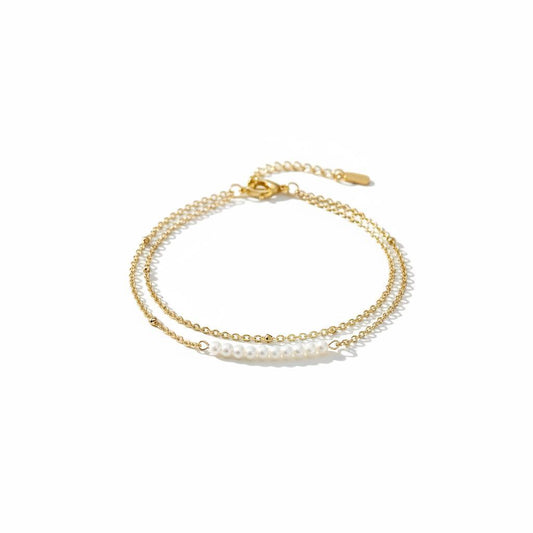 Satellite Pearl Bracelet