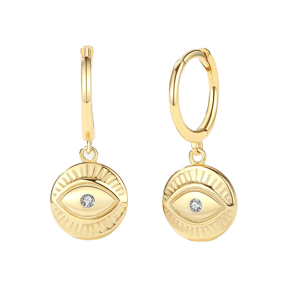 Eye Dangle Earrings