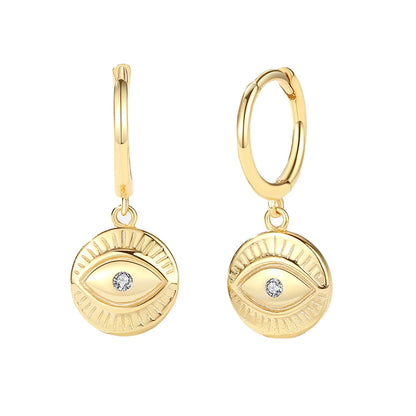 Eye Dangle Earrings