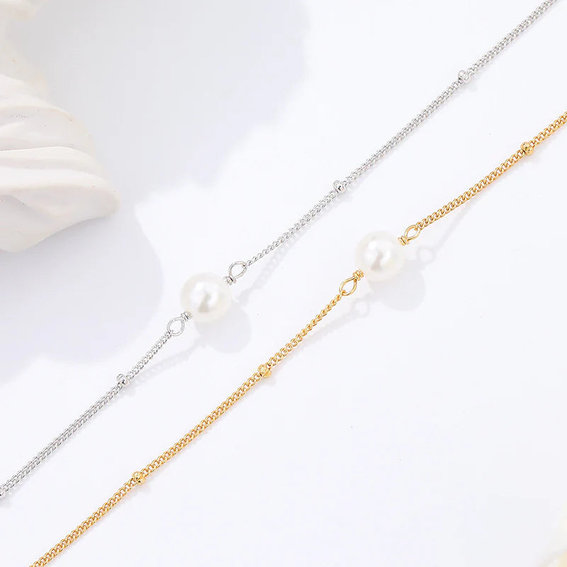 Simple Pearl Bracelet