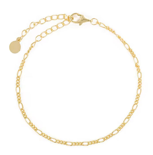 Figaro Chain Bracelet