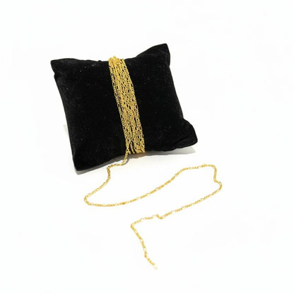 Gold Figaro 1.5mm Chain
