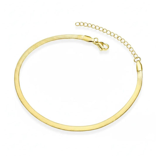 Flat Snake Anklet