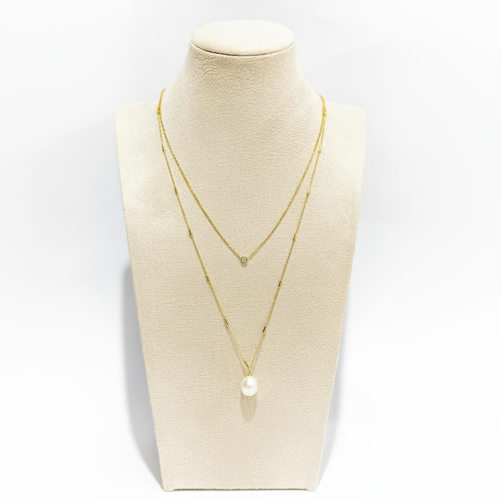 Freshwater Pearl Layered Necklace