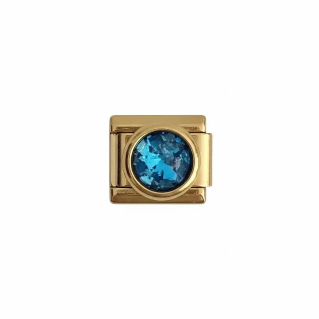 Gold Blue Opal