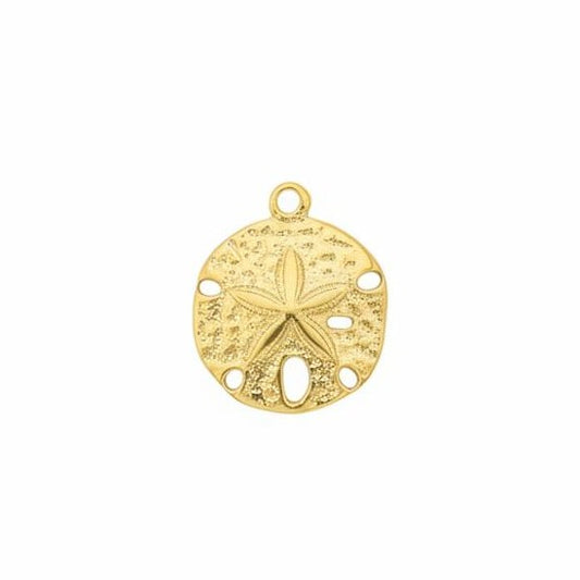 Gold Sand Dollar Connector