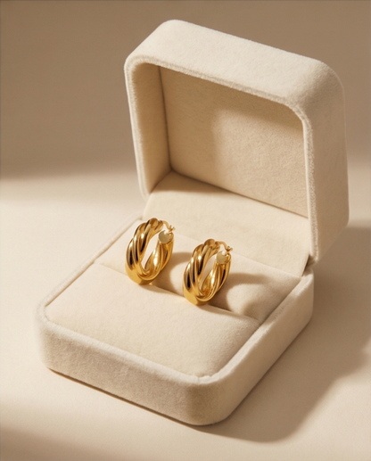 Morgan Hoop Earrings
