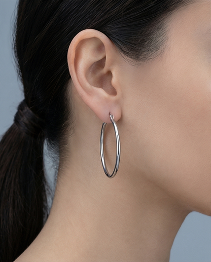 Nereus 45mm Hoop Earrings
