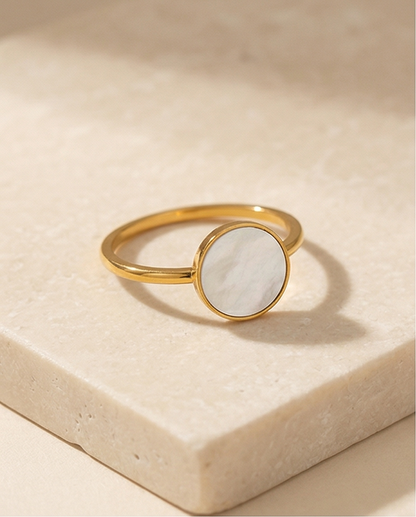 Silver Shell Ring