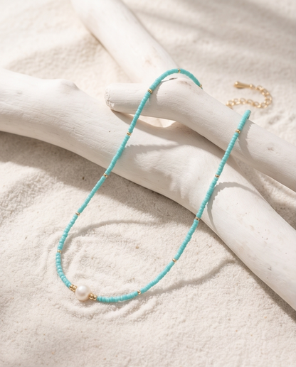 Waverly Teal Necklace