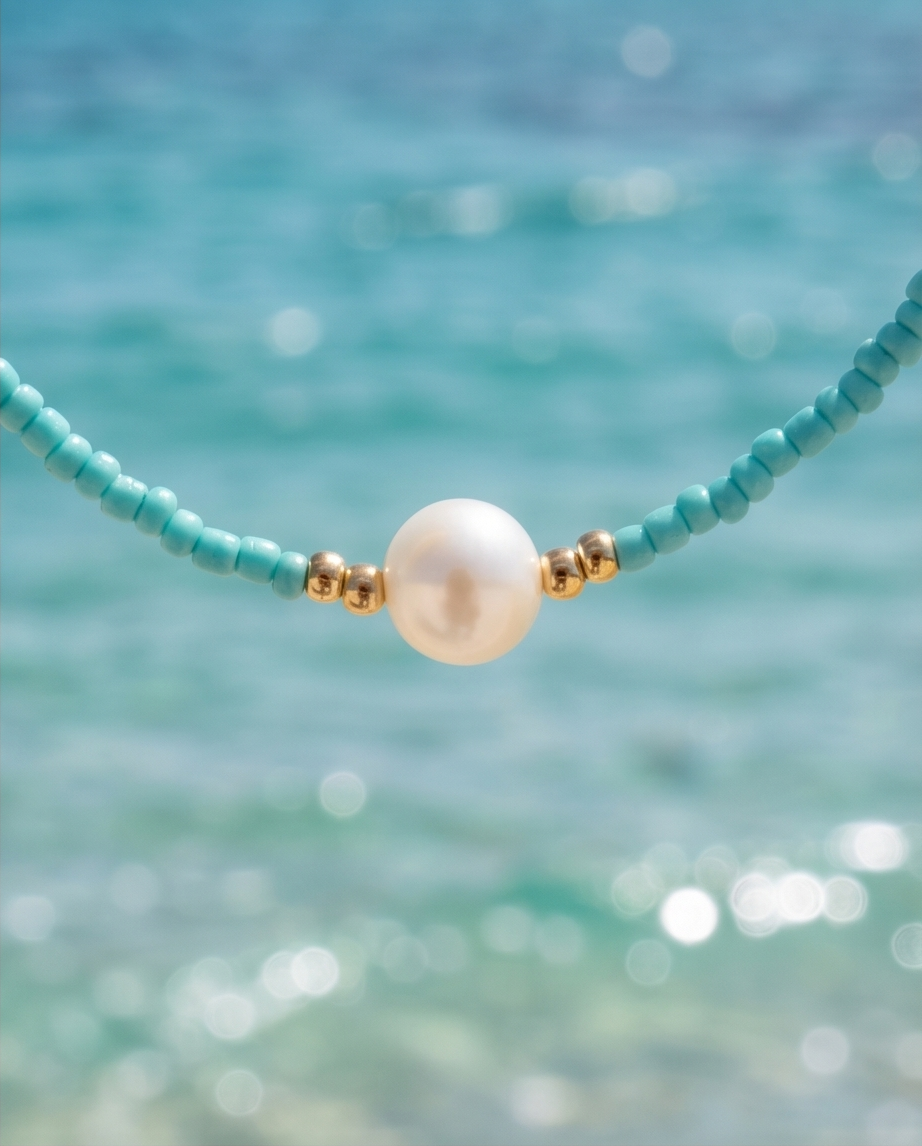 Waverly Teal Necklace