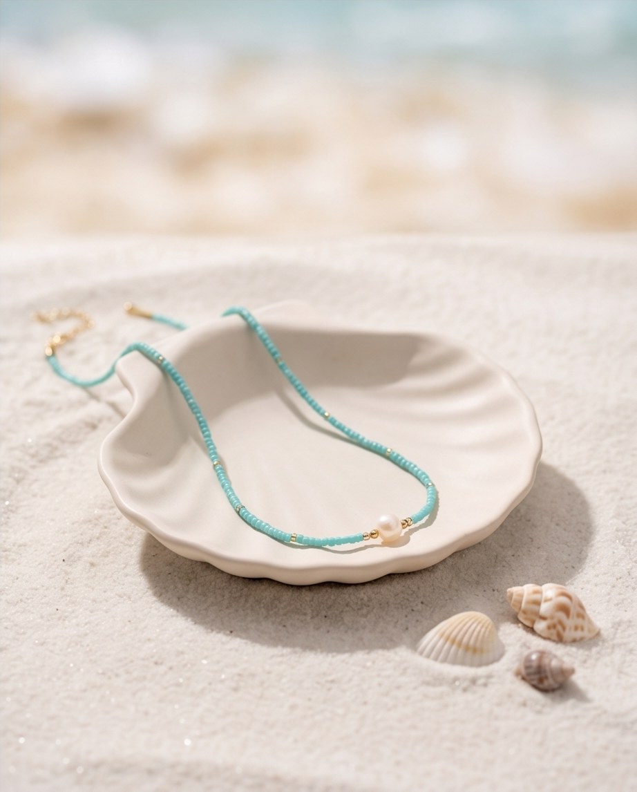 Waverly Teal Necklace