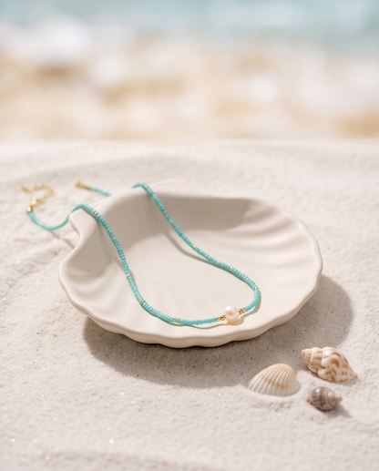 Waverly Teal Necklace