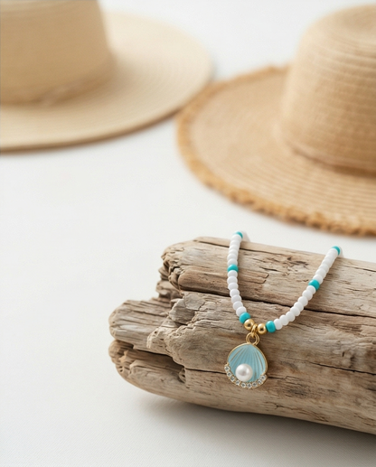 Nerina Clam Shell Necklace
