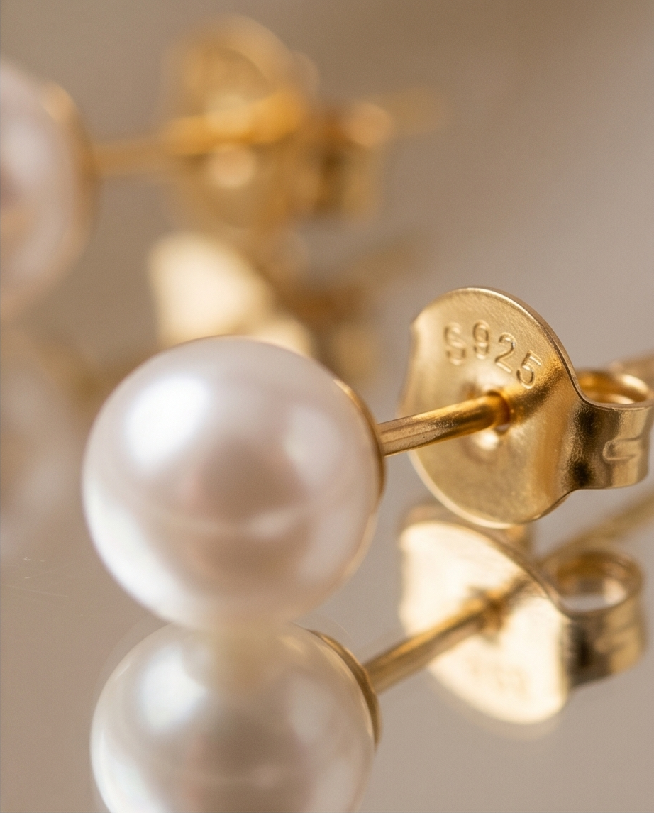 Pearlina Stud Earrings