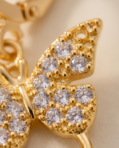 Butterfly Effect Hoop Earrings