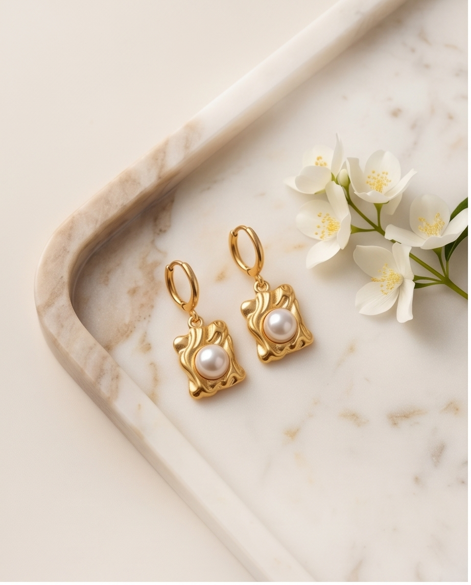 Everlasting Pearl Earrings
