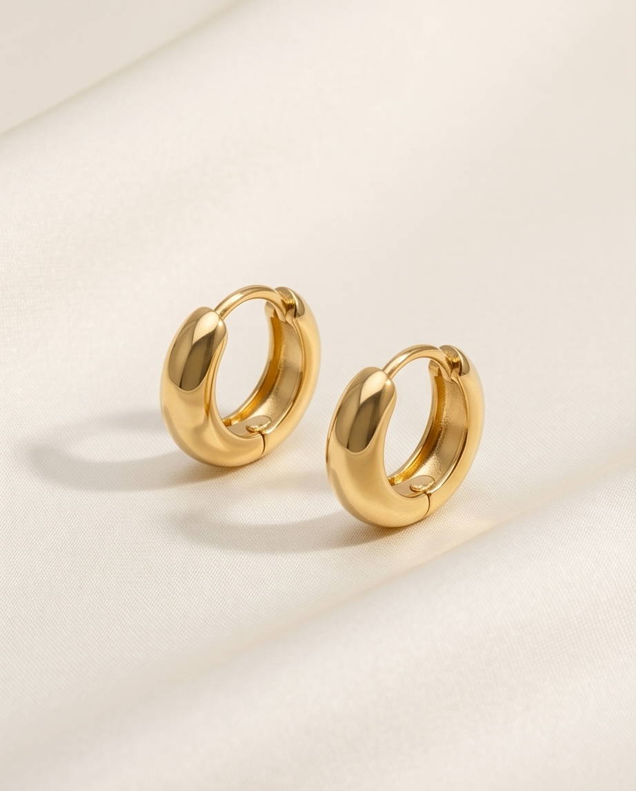 Delta Hoop Earrings