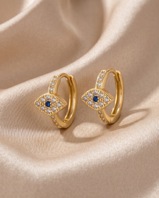 Seeing You Hoop Earrings