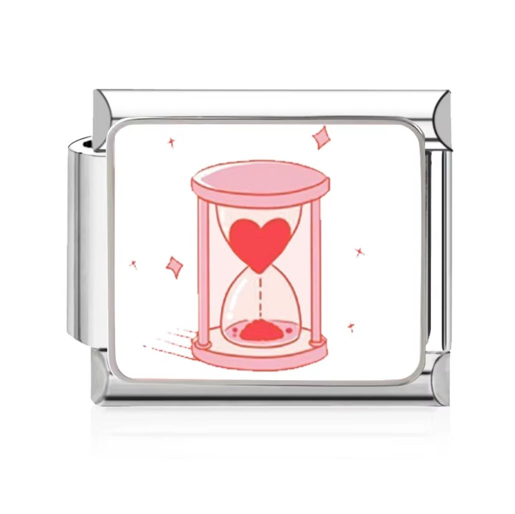 Silver Hour Glass