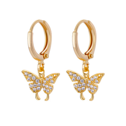 Butterfly Effect Hoop Earrings