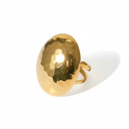 Pressed Oval Ring