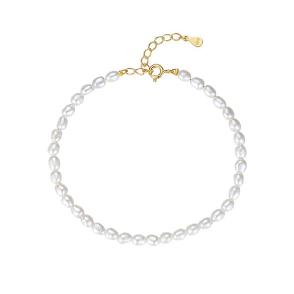 Dainty Freshwater Pearl Bracelet