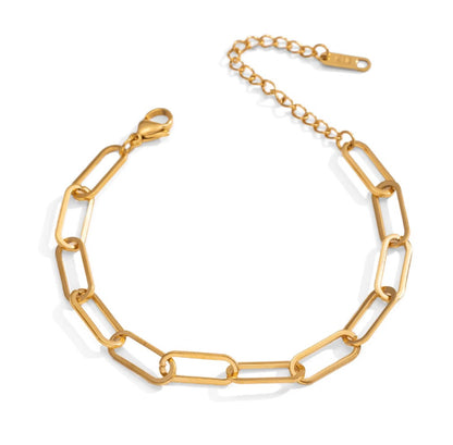 Paperclip Chain Bracelet Large