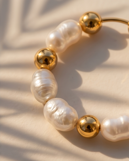 Pearl Cluster Ring