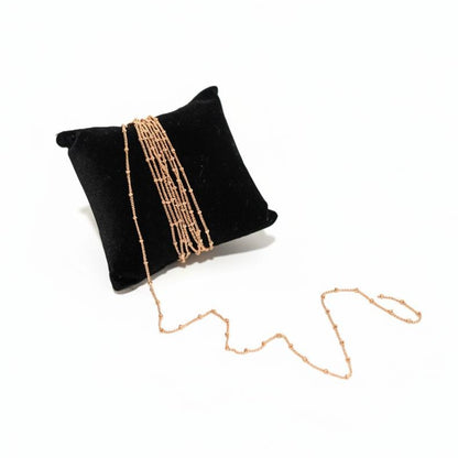 Rose Gold Satellite 1.2mm Chain