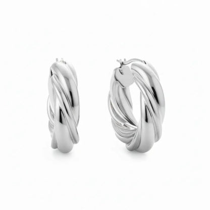 Round Twist Earrings