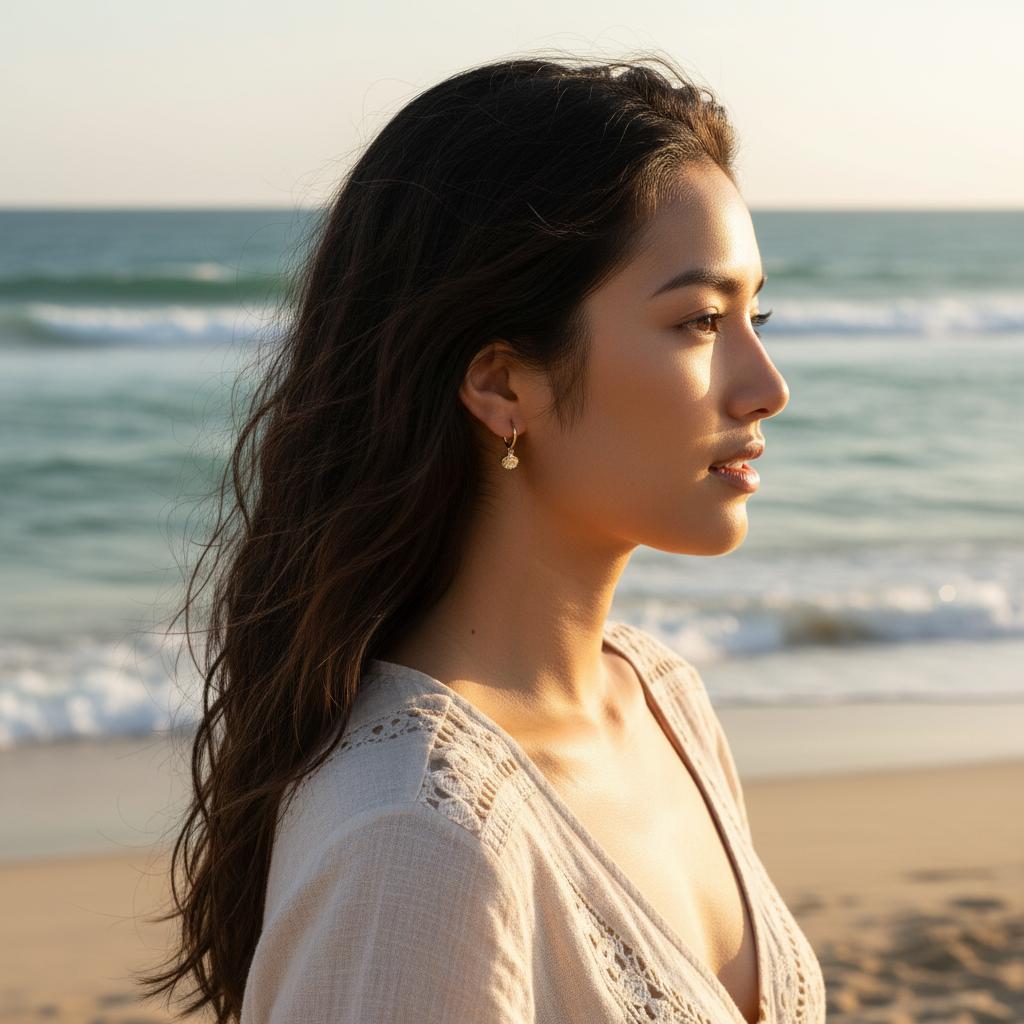 Shell Pearl Dangle Earrings