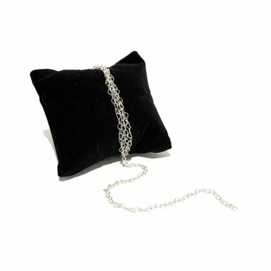 Silver Heart Chain