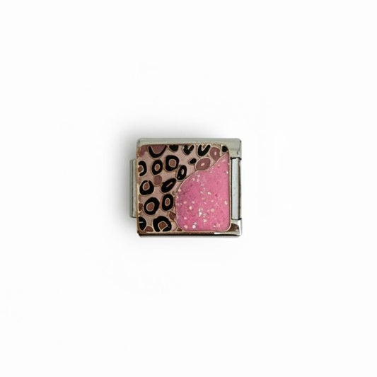 Silver Pink Leopard