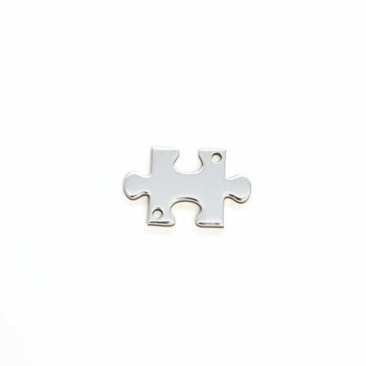 Silver Puzzle Piece Connector